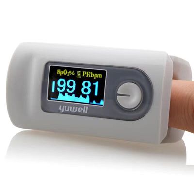 comprar Oxímetro material plástico del pulso del finger blanco para el oxímetro del hospital Fabricación en línea