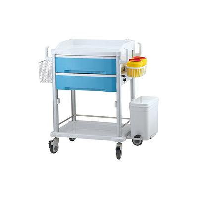 comprar Carretilla médica del ABS en hospital de dispensación del carro del desplome de la medicina de las ruedas Fabricación en línea