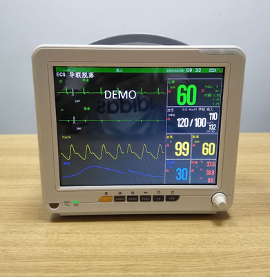 comprar Aparato médico portátil para el hogar todo de ECG en un material grisáceo del ABS del detector Fabricación en línea