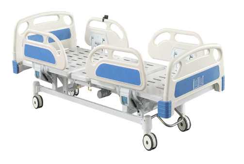 comprar Blanco azul de las camas de hospital de ICU Ward Room Three Function Electric Fabricación en línea