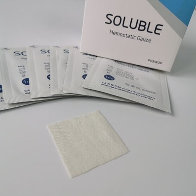 comprar Material blanco de la celulosa carboximetil de la gasa hemostática médica Fabricación en línea