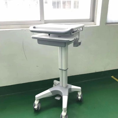 comprar Carro del equipo de escritorio del balanceo del cuaderno del hospital, carro móvil del ordenador portátil del ABS médico Fabricación en línea