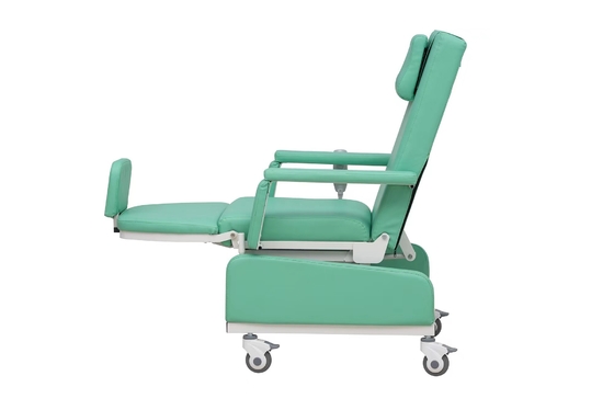 comprar Modelo eléctrico de la silla cómoda de lujo de la hemodialisis con los echadores de 4 pulgadas Fabricación en línea