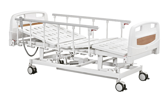 comprar Cama de cuidado eléctrica de tres funciones con el metal blanco de fijación central Fabricación en línea