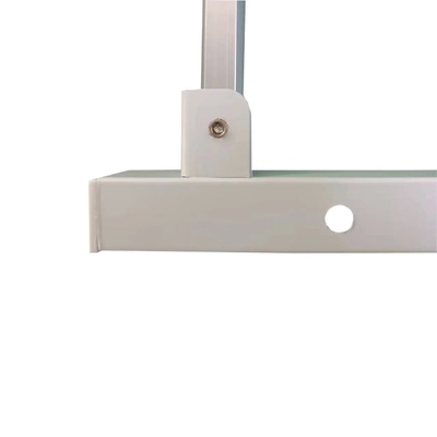 Accesorios médicos del hospital de la barandilla de la aleación de aluminio azules y blancos