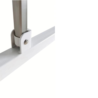 Accesorios médicos del hospital de la barandilla de la aleación de aluminio azules y blancos