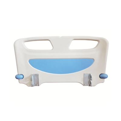 Cabecero azul de la cama de hospital del moldeo por insuflación de aire comprimido de los PP los 53cm de la resistencia de impacto
