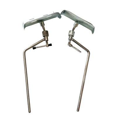 Restos de pierna hiperbólicos del hierro del metal para los accesorios de la mesa de operaciones