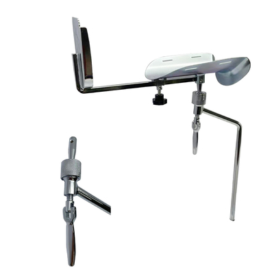 14 16 piezas obstétricas de la tabla de la cirugía de ginecología de los accesorios de la tabla del tenedor de la pierna de Gyn