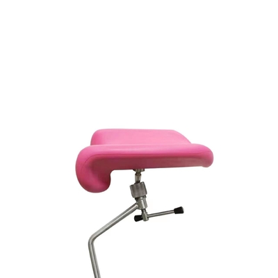 Tenedor obstétrico de acero inoxidable de la pierna del metal negro de la PU para las camas de hospital
