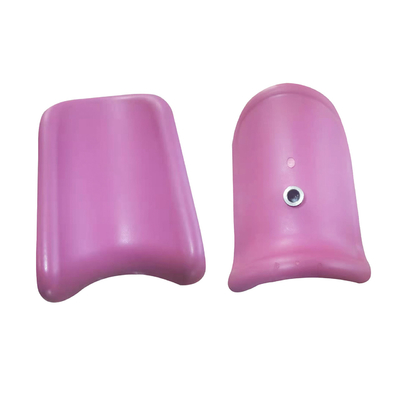 Accesorios rosados de la cama de la entrega del color de la cama del hospital de la PU de la espuma del resto de maternidad del pie