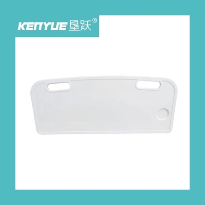 ABS no tóxico de los accesorios de la cama de hospital de Flippable del ABS sobre la cama Tray Table