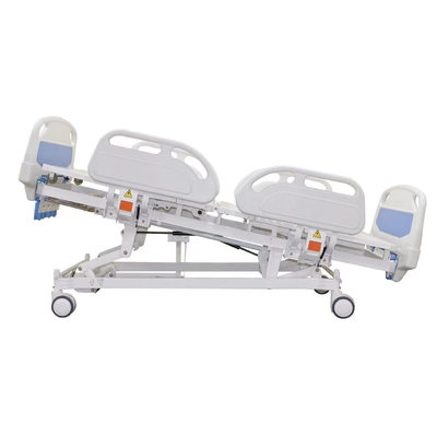cama de hospital manual de la Cuatro-sacudida para la cama de hospital azul del hospital