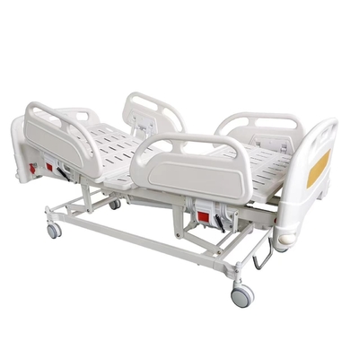 Dos blancos ajustables de cuidado eléctricos de la cama de la función para el hospital