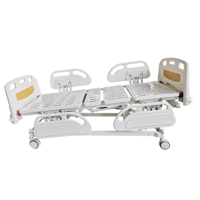 Dos blancos ajustables de cuidado eléctricos de la cama de la función para el hospital
