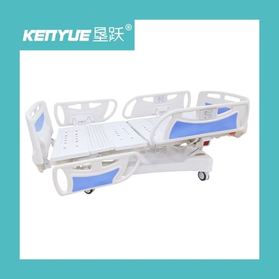 Función de cuidado eléctrica del azul cinco de la cama de los muebles del hospital ajustable