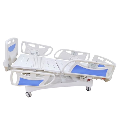 Función de cuidado eléctrica del azul cinco de la cama de los muebles del hospital ajustable