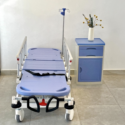 Azul hidráulico de la carretilla del ensanchador de la ambulancia para el hospital médico