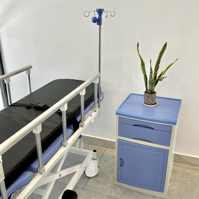 Azul hidráulico de la carretilla del ensanchador de la ambulancia para el hospital médico