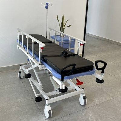 Azul hidráulico de la carretilla del ensanchador de la ambulancia para el hospital médico