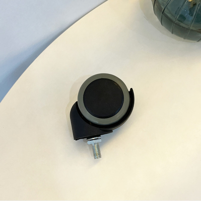 2 pulgadas Casters Hospital Negro Accesorios especiales de material de PU