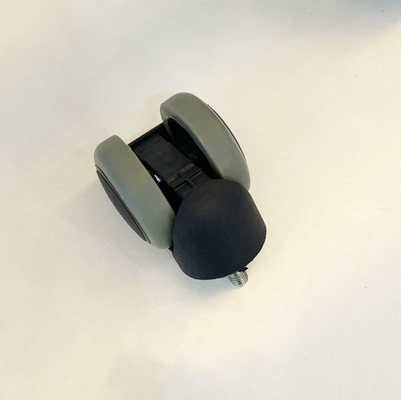 2 pulgadas Casters Hospital Negro Accesorios especiales de material de PU