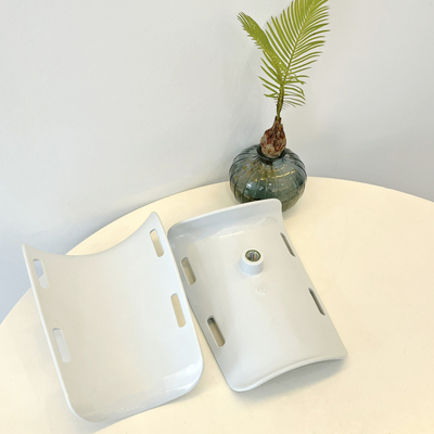 Color blanco del tenedor material de la pierna del ABS para la tabla de la cama de ginecología para los hospitales