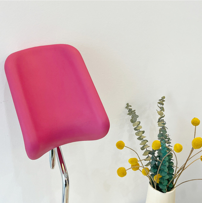 Resto de pierna material rosado del acero inoxidable para la ginecología del hospital