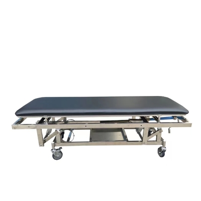 Producto médico Estructura del paciente Rueda de carrito con cubierta exterior de freno Cama de traslado de silla de ruedas