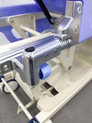 Carreta de primera ayuda para el paciente, sistema de elevación del soporte de infusión, camilla plegable de aluminio