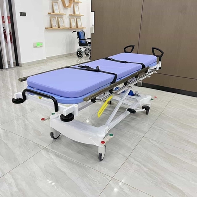 Carruaje de emergencia de esteras Carruaje de emergencia hidráulico producto médico cama de traslado de silla de ruedas