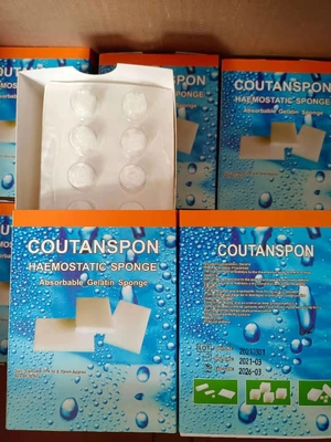 Esponja dental hemostática absorbible de gelatina