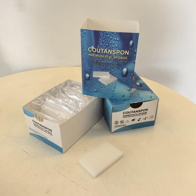 Esponja hemostática dental médica vendaje de heridas esponja hemostática anal