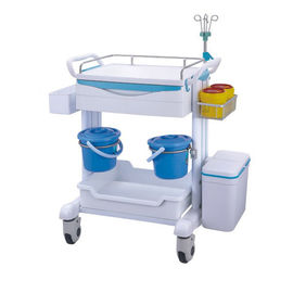 Carretilla 1100*640*1000m m del instrumento médico del cuarto de niños del cuarto de enfermo con la caja de la medicina de la basura