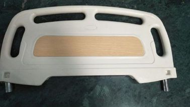 Cabecero laminado de la cama de hospital de los PP del panel, piezas de madera verdes de la cama de hospital