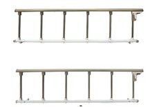 Carril plegable de la cama de los carriles de guardia de la cama de hospital del carril lateral de la cama de hospital de la aleación de aluminio