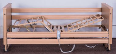 Material de madera con la cama de los cuidados de los echadores del freno de cinco - función