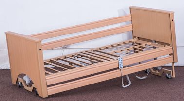 Material de madera con la cama de los cuidados de los echadores del freno de cinco - función