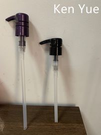 Cabeza acanalada fina de la silla de montar del cierre de la bomba plástica del dispensador de 2 cc 28-410
