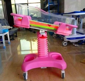 Pesebre ajustable inclinable del bebé del hospital del OEM de las manivelas del ABS dos