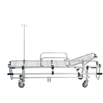 Carretilla paciente del transporte 160Kg de la ambulancia el 194cm con IV poste
