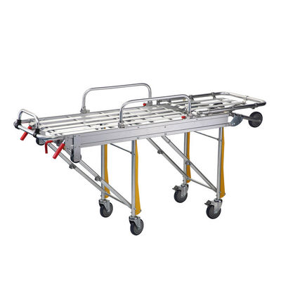 Ensanchador automático paciente de la ambulancia de la transferencia 160Kg de los primeros auxilios de la aleación de aluminio
