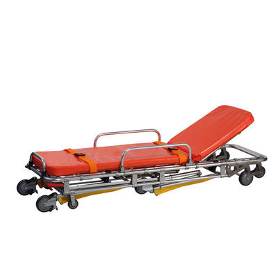 Cama médica de la carretilla de la ambulancia de la seguridad los 90cm de la emergencia ajustable