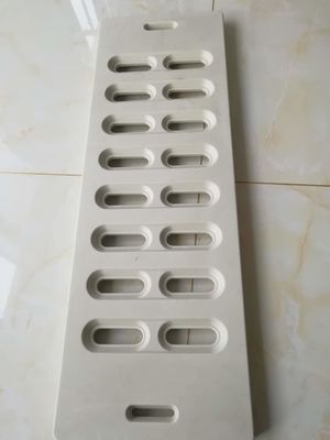Grueso 35m m accesorios azules de la cama de hospital de los accesorios médicos de la cama de cuatro porciones
