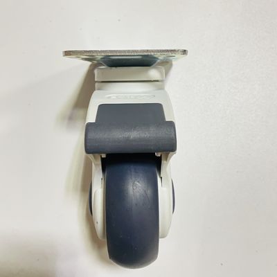 Los accesorios de la cama de hospital giran sobre un eje las ruedas médicas silenciosas del echador de los PP TPR