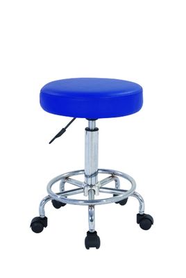 Equipamiento médico ajustable de la silla del médico de hospital de la altura taburete con el respaldo