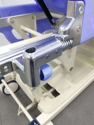 Ensanchador paciente central de la transferencia de los echadores 150m m de los carriles de lado de PatientTransfer CartRotating de la emergencia