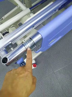 Ensanchador paciente central de la transferencia de los echadores 150m m de los carriles de lado de PatientTransfer CartRotating de la emergencia