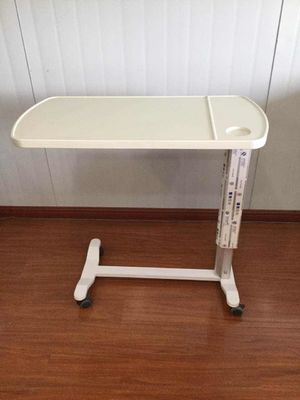 Tabla overbed tabla médica del hospital de la tabla de la bandeja de la cama de hospital de los muebles para la cama