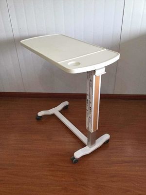 Tabla overbed tabla médica del hospital de la tabla de la bandeja de la cama de hospital de los muebles para la cama